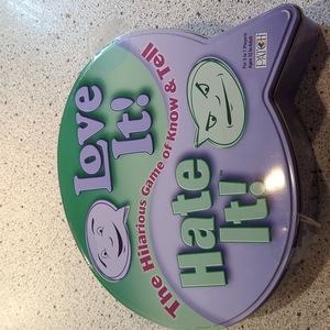 Love It! Hate it!  Board Game Opened but never used.